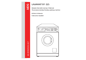 Manual AEG LAV115 Washing Machine