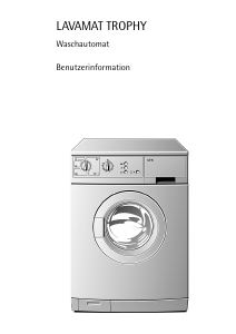 Bedienungsanleitung AEG LAV41-W Waschmaschine