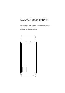 Manual de uso AEG LAV41380 Lavadora