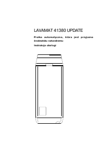 Instrukcja AEG LAV41380 Pralka