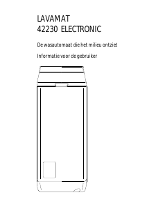 Handleiding AEG LAV42230 Wasmachine