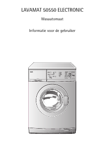 Handleiding AEG LAV50550 Wasmachine