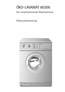Bedienungsanleitung AEG LAV60300 Waschmaschine