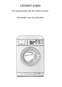 Handleiding AEG LAV62800 Wasmachine