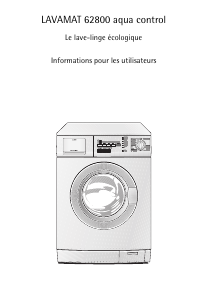 Mode d’emploi AEG LAV62800 Lave-linge