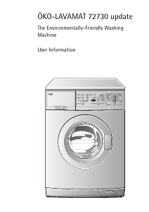 Manual AEG LAV72730-W Washing Machine