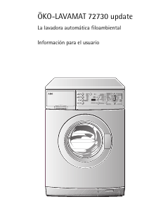 Manual de uso AEG LAV72730-W Lavadora