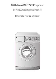 Handleiding AEG LAV72740 Wasmachine