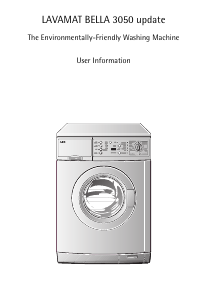 Manual AEG LAV72740 Washing Machine