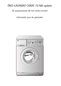 Handleiding AEG LAV72760 Wasmachine