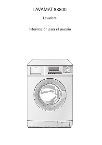 Manual de uso AEG LAV88800 Lavadora