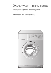 Instrukcja AEG LAV88840 Pralka