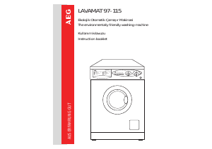 Manual AEG LAV97 Washing Machine