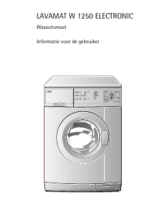 Handleiding AEG LAVW1050 Wasmachine