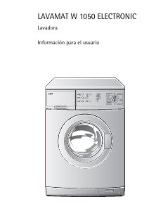 Manual de uso AEG LAVW1050 Lavadora