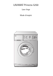 Mode d’emploi AEG LAVW1250 Lave-linge