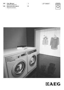 Manual AEG LP1480F Washing Machine
