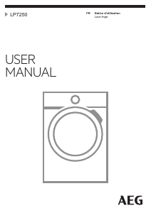 Mode d’emploi AEG LP7250 Lave-linge