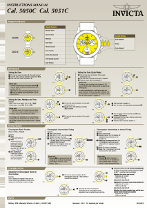 Handleiding Invicta Reserve 35655 Horloge