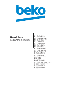 Kullanım kılavuzu BEKO B 9465 NMX Donduruculu buzdolabı