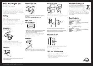 Handleiding Asaklitt KS-BL238F Fietslamp