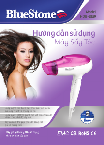 Manual BlueStone HDB-1859 Hair Dryer