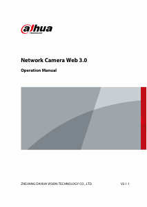 Manual Dahua IPC-HDBW5831E-ZE IP Camera