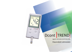 Használati útmutató Dcont Trend Vércukorszintmérő