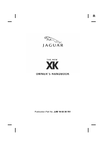 Handleiding Jaguar XK (2006)