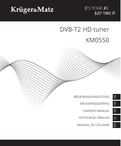 Brugsanvisning Krüger and Matz KM0550 Digital receiver