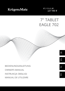 Instrukcja Krüger and Matz KM0702 Eagle Tablet