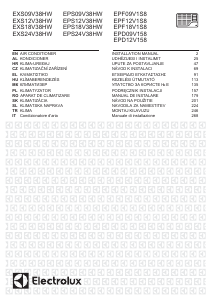 Bedienungsanleitung Electrolux EPS09V38HWI Klimagerät