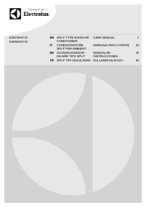 Manuale Electrolux EXM24HV1WE Condizionatore d’aria