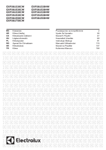 Manual Electrolux EXP34U338HW Aer condiționat