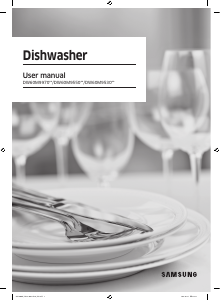 Manual Samsung DW60M9970US Dishwasher