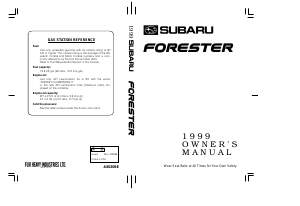 Manual Subaru Forester (1999)