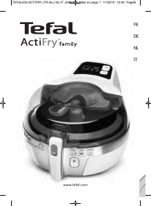 Bedienungsanleitung Tefal AH900035 ActiFry Family Fritteuse