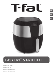 Manual de uso Tefal EY705D51 Easy Fry & Grill XXL Freidora