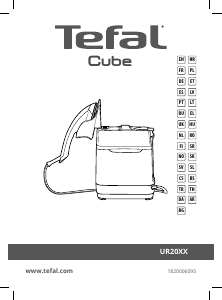 Instrukcja Tefal UT2020CH Cube Parowiec do odzieży
