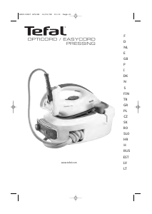 Manuale Tefal GV5140G0 Ferro da stiro