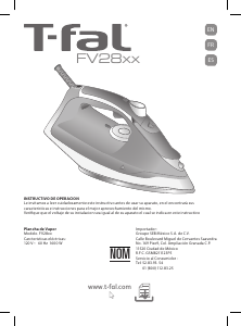 Manual Tefal FV2884X0 Iron