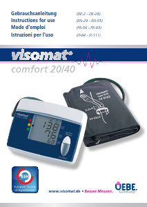 Manuale Visomat Comfort 20/40 Misuratore di pressione