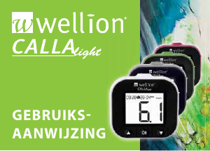 Handleiding Wellion CALLA light Bloedglucosemeter