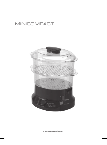 Priručnik Tefal VC139865 Minicompact Parno kuhalo