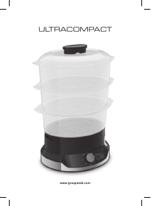 كتيب Tefal VC204865 Ultracompact معدة طبخ بالبخار