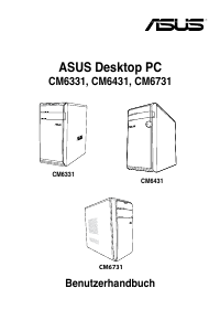Bedienungsanleitung Asus CM6731 Desktop