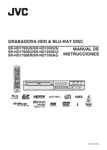 Manual de uso JVC SR-HD1700AG Reproductor de blu-ray