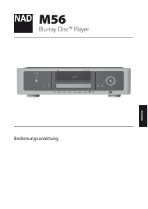 Bedienungsanleitung NAD M56 Blu-ray player