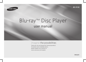 Handleiding Samsung BD-J5100 Blu-ray speler