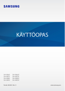 Käyttöohje Samsung SM-R870 Galaxy Watch 4 Älyrannekello